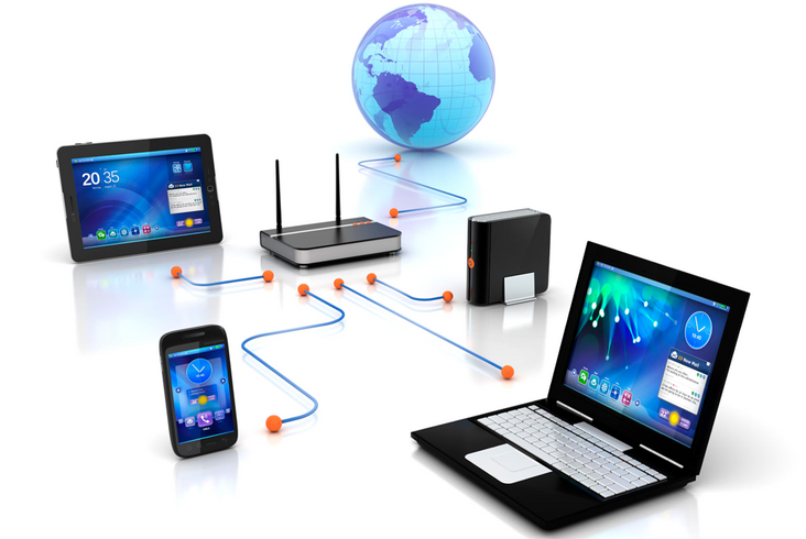 O número de dispositivos conectados pode influenciar na qualidade do sinal e velocidade da internet.